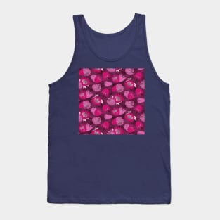 Hot Pink King Protea Tank Top